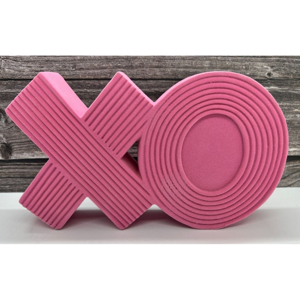 Target Spritz XO Flocked Pink ~ Valentine Wedding Bridal Shower Decor~ NEW